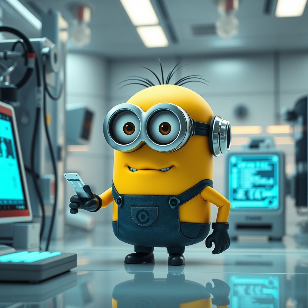 การสร้างมินเนี่ยนใหม่ด้วยเทคโนโลยีล้ำสมัย